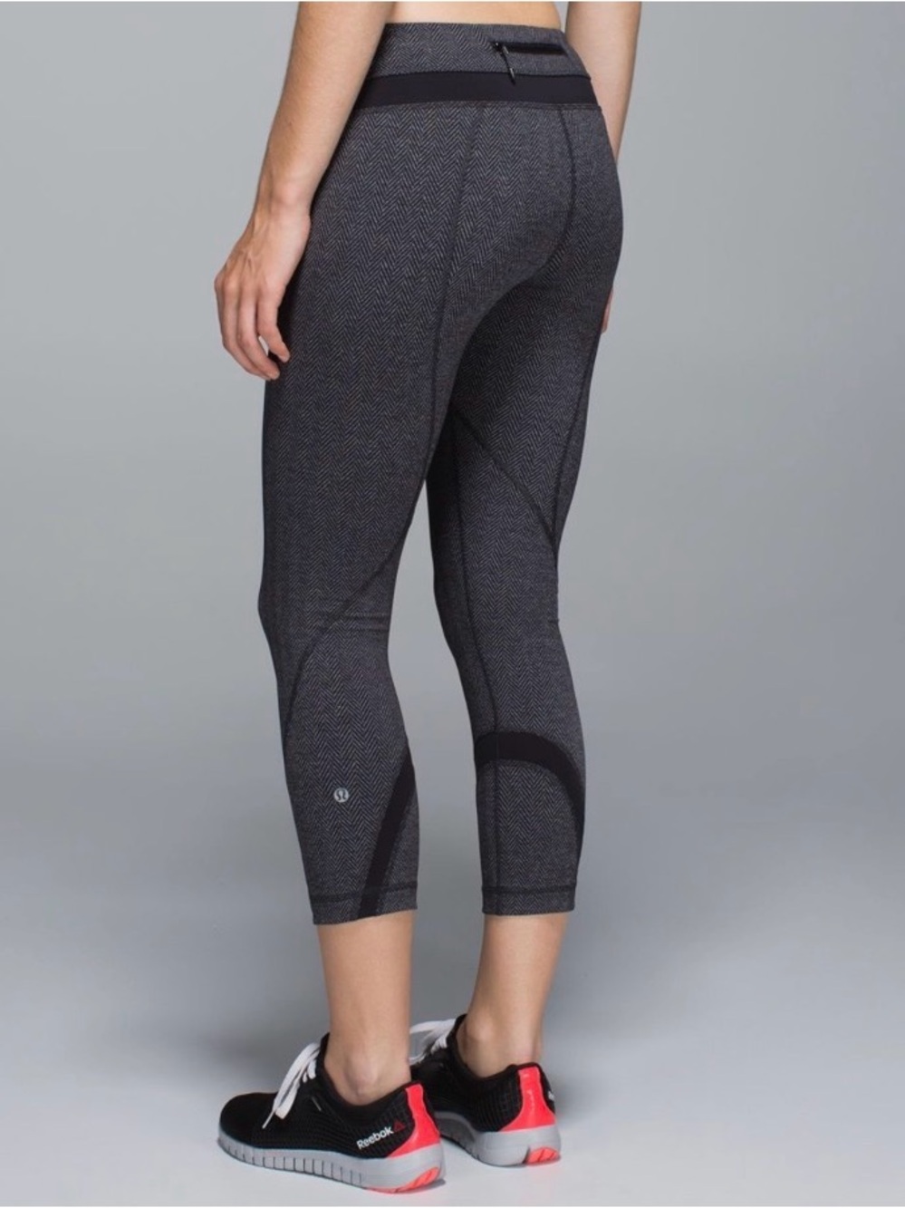 lululemon athletica Run: Inspire II Crop in Herringbone